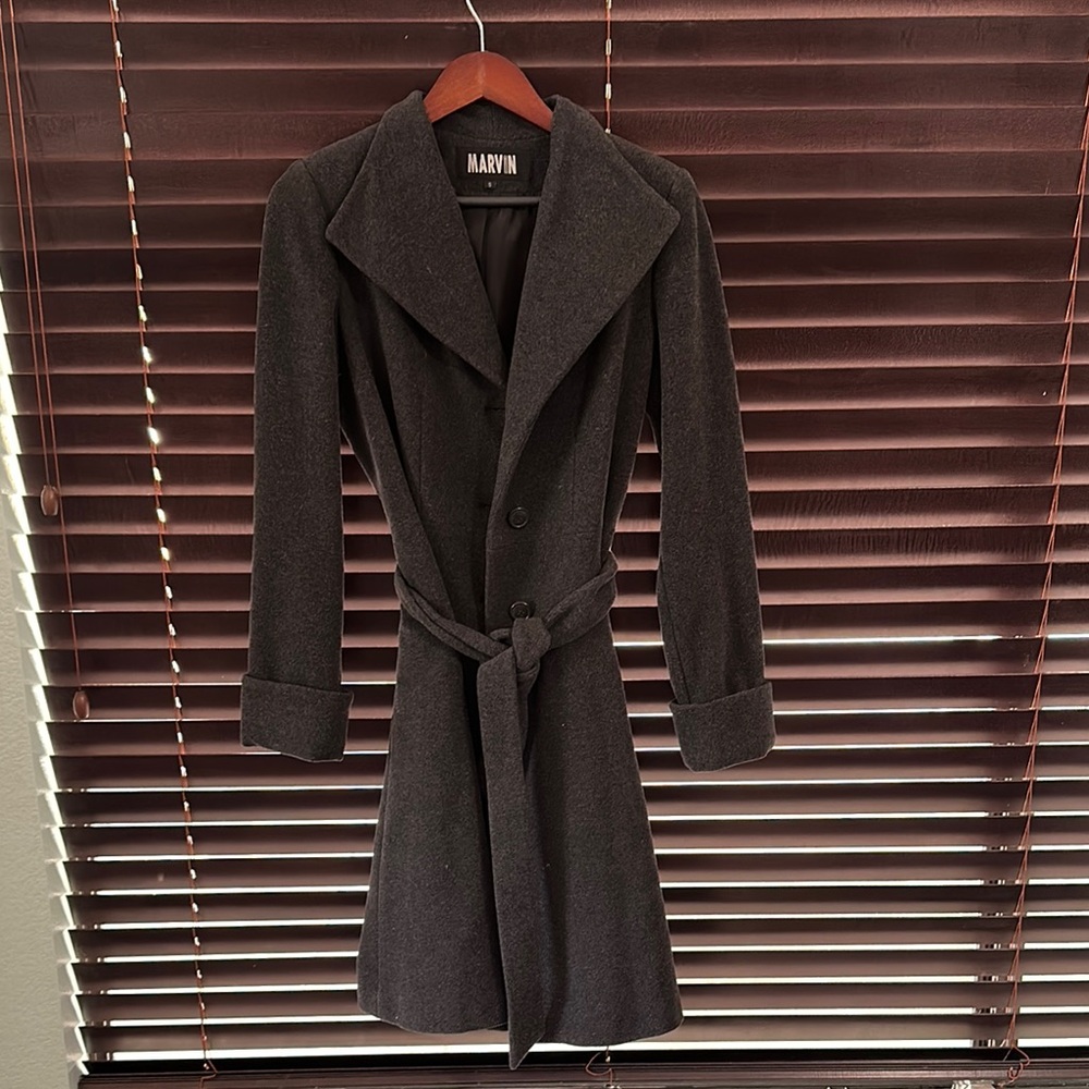 Women’s Gray Wool Coat